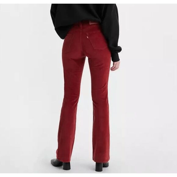 Levi's Women's 725 High Rise Bootcut Corduroy Pants size 30 - Picture 2 of 10